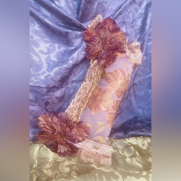 Hand Crafted Tea Flower Mysteries Gypsy Bottles &Pillow Set Passion Flower Aroma - Picture 8 of 10